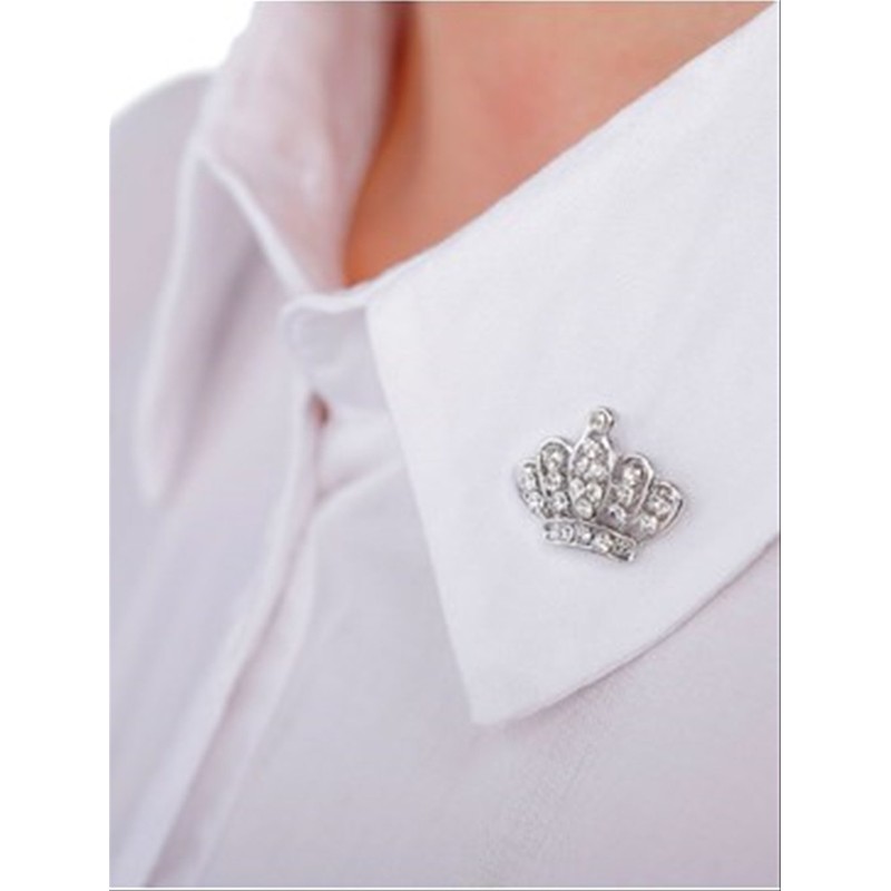 ouduo Sparkling Royal Crown Crown Pin Batch Royal Style Brooch