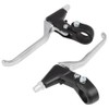Accessotech Pair of Alloy Brake Levers Three Finger for Mountain Bikes Bicycle Accessory