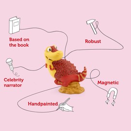 tonies The Dinosaur that Pooped Collection, for use with toniebox, narrated by McFly, ages 3+