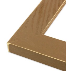 The Rusty Roof-8x24- Distressed Everly Nutmeg - Solid Wood- Handmade Wooden Frame