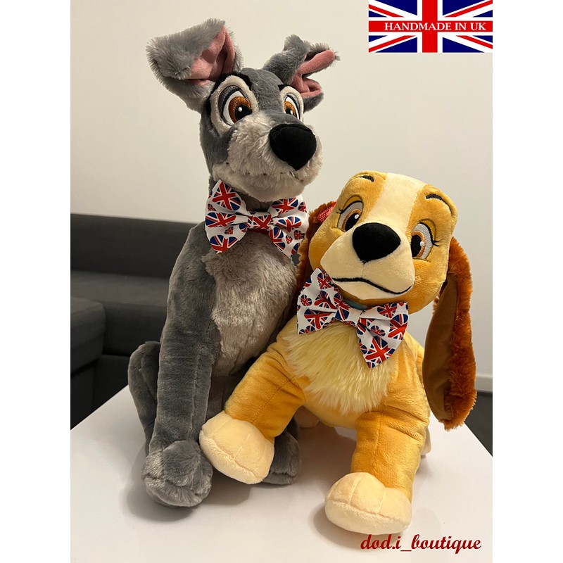 dod.i_boutique New Dogs Bow Tie Bowtie Footbal Flag England Jubilee