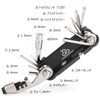 Kadacha Bicycle Multi-Tool Portable Tool 15 Functions for Road Bikes,