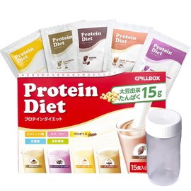 Protein Diet Propolis Plus | Pillbox Japan (15 servings (with shaker))