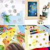 ESJNNK Reward Stickers, Star 2 Rolls, Approximately 1000 Sheets, Stars,