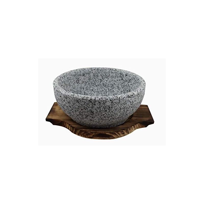 SUNRISE Natural Stone Bowl For Bibimbap and Soup (18 OZ)