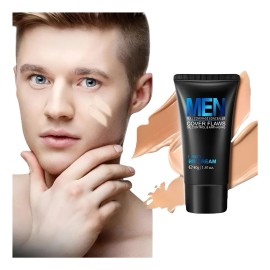 Crema Correctora Facial Cubre Imperfecciones Masculina Maqui