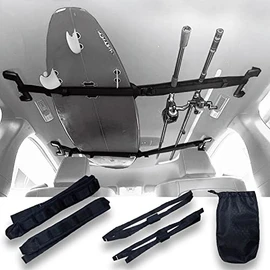 Car Roof Carrier Belt CAR ROOF CARRIER BELT Surfboard Snowboard Fishing Rods Car Interior Ceiling Easy Installation Belt