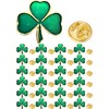 25/50/100PCS small St. Patrick's Day Clover Lapel Pins Shamrock Pin