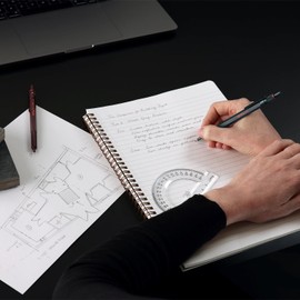 rOtring 2204409 600 Dark Stone 0.5mm Rottling Mechanical Pencils in Presentation Box