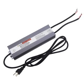 Rextin DC 12V 250W 21A Led Power Supply Constant Voltage LED Transformer IP67 Waterproof Aluminum Alloy Shell for LED Lighting Led Strip Led Module LED Power Accessories (250W) (250w 20.8A)