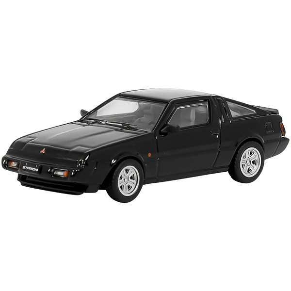 POP RACE PR64-STAR-BLK 1/64 Mitsubishi Starion Black, Finished Product