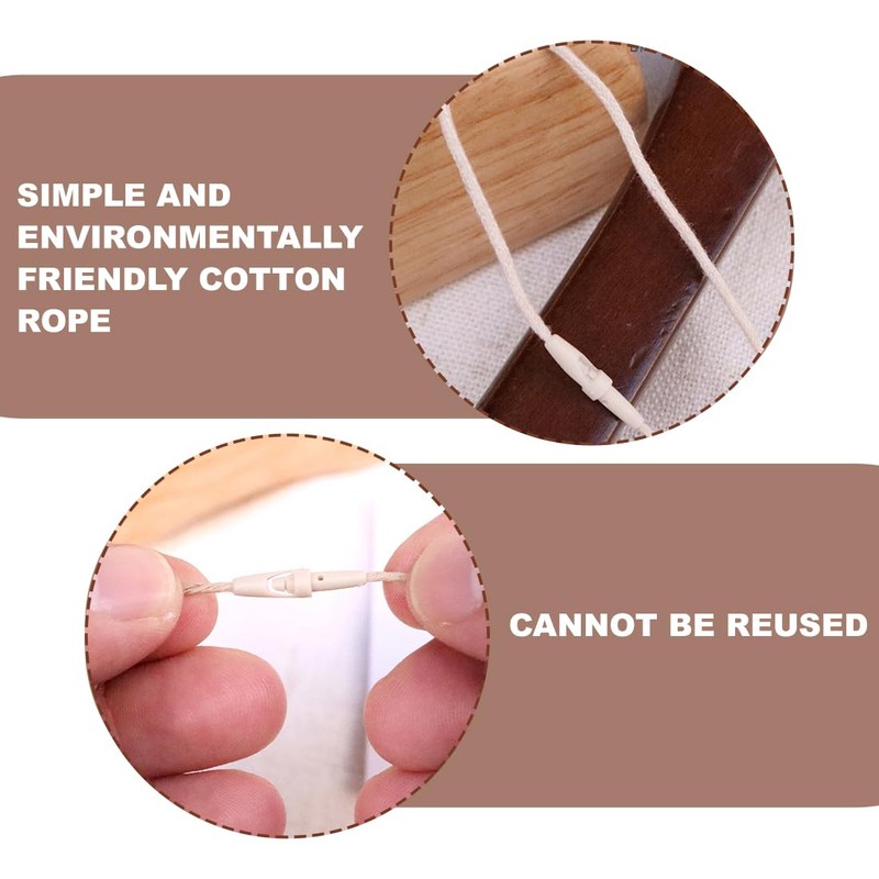 Pack of 200 Label Ropes, Label Safety Ropes, Clothing Label