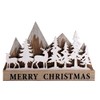 SiL Interiors Reindeer Mountains Nordic Scandinavian Merry Christmas Ornament Decoration