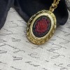 Fancy Fox Boutique Bright Gold Black Velvet Gothic Red Victorian