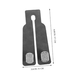 iplusmile 2pcs Car Headrest Hooks Sturdy Metal Purse Hanger for Easy Storage Double Headrest Hook for Bags and Accessories for Vehicle Interior Organization