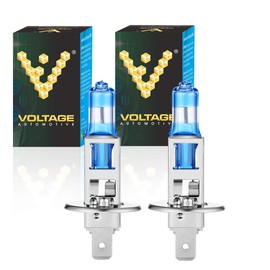 Voltage Automotive H1 Bulb 12258 Blue Eagle Brighter Replacement For High Beam Low Beam Driving Fog Light (PAIR)