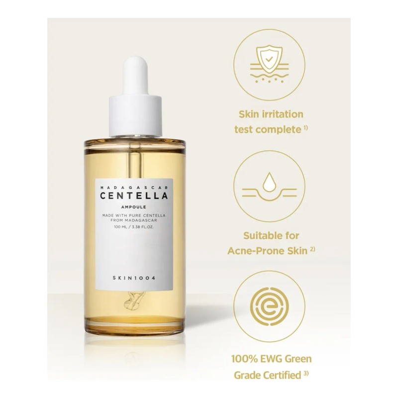SKIN1004 Madagascar Centella Ampoule 100 ml Fortalece la Barrera Cutnea