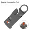 RG59 RG6 Coax Cable Crimper Tool Kit Coaxial Cable Crimper
