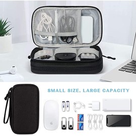 Organizador Portátil, Bolsa para Accesorios Electrónicos Accesorios de electrónica Estuches Bolsa de Viaje Universal para Discos Duros, Cables USB, Au
