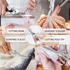 Kitchen Shears Heavy Duty Kitchen Scissors Poultry Shears, Stainless Steel