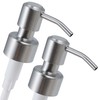 ALTGLAS Twin Pack - 2X Stainless Steel Soap Pump 'Roma'
