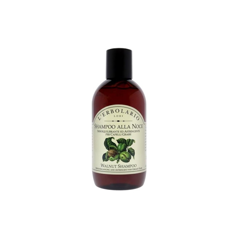 LErbolario L'erbolario walnut shampoo - balancing shampoo for hair and
