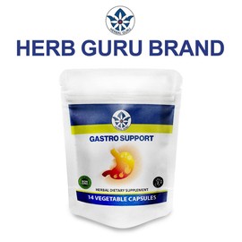 Herb Guru Brand Digestive Herbal Dietary Supplement for Fitness and Wellness - quantities: 3