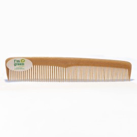 Chinchilla® Women's Sugar Cane Comb, Sustainable Comb for Women, Transport, Travel, Camping, Vegan & Recyclable, Spruce, Plastic-Free, Pack of 1