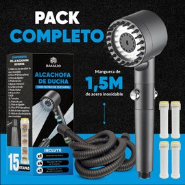 BAMAJO© Shower Head with 15 Stage Filter