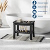 HDPE Shower Bench with Storage Shelf - Waterproof Bath Seat