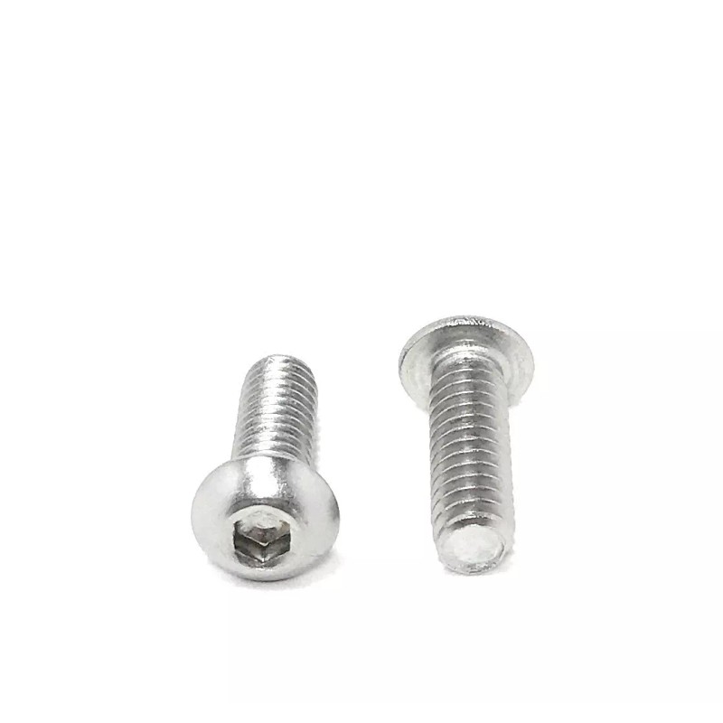 FAS (50) 1/4-20X3/4" Button Head Socket Cap Screw Stainless Steel