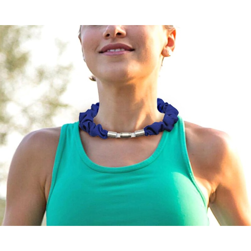 Trade One 30925 Cooling Neck Tube Gathered Type M Navy