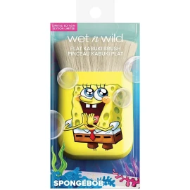 Wet n Wild Bob Esponja Flat Kabuki Brush Wet N Wild Edición Especial Color Dorado