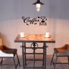 Coffee Bar Removable Vinyl Wall Decals | Kitchen Wall Decor