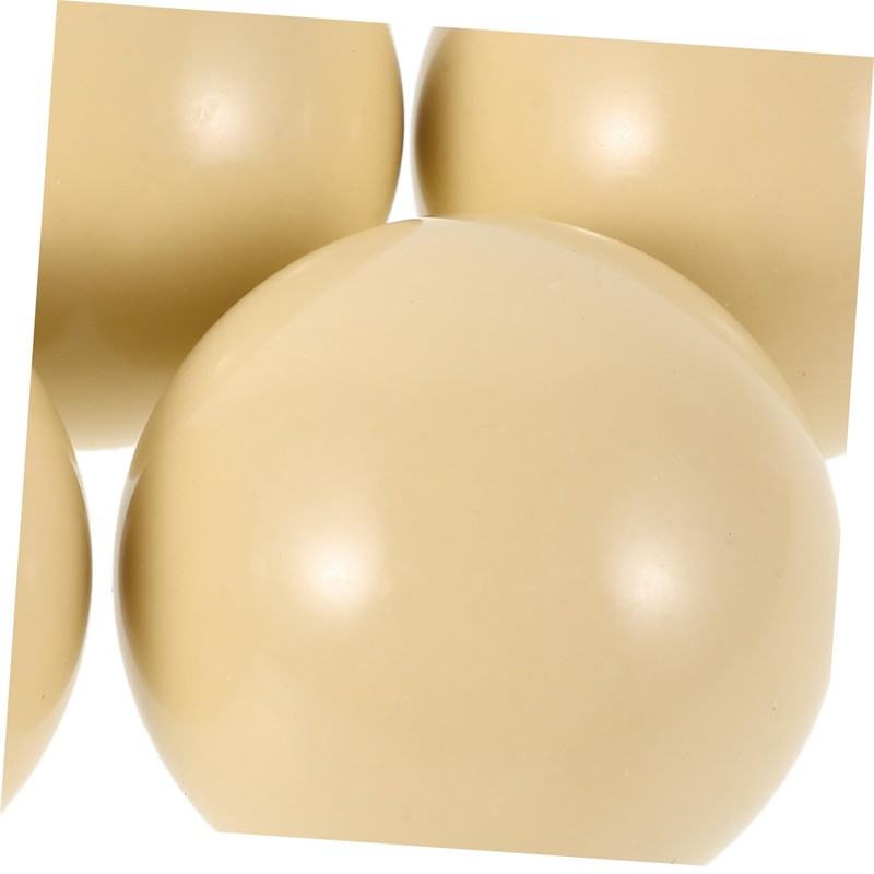 WOONEKY 4pcs White Billiards Training Cue Balls for Beginners Durable