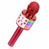 ShinePick Karaoke Microphone, Wireless Bluetooth Microphone Children, Portable 4-in-1 Sing