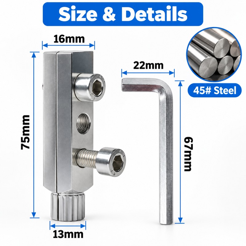Broken Pipe Thread Extractor Tool – Adjustable 4/6 Point Faucet