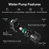 VIVOSUN 2600 GPH Submersible Water Pump with Barrier Bag, Ultra