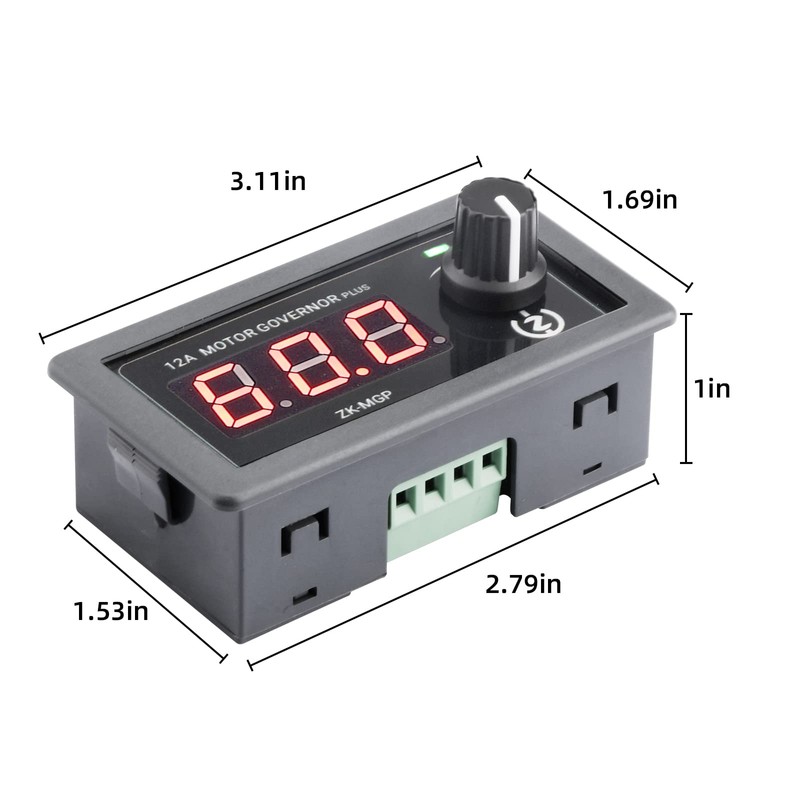 VOKTTA PWM DC Motor Speed Controller 5V 9V 12V 18V