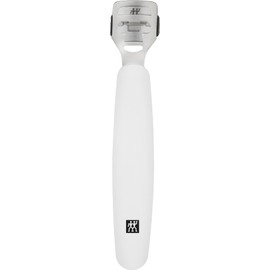 ZWILLING Premium White 140mm Callus Slicer (Sharp Blade for Callus Removal, Ergonomic Handle, Includes 10 Double-Sided Replacement Blades)