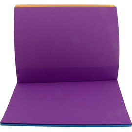 4A Sticky Notes,6 x 8 Inches,Large Size,7 Neon Color Assorted,Lined,Self-Stick Notes,210 Sheets/Pad,1Pad/Pack,2 Packs,420 Sheets Total,4A 608-N-L-210