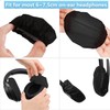 100PCS Microphone Cover Disposable Non-Woven Microphone Windscreen Protective Cap Karaoke