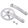 Crankset 170 mm Silver 38Z Aluminium/Steel