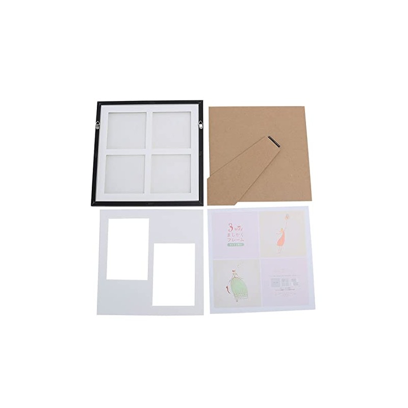 Vanjoh VANJOH 3-Way Square Frame 20 Square White 106216 [Includes