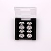 2 Pairs Adjustable Magic Earring Lifters Hypoallergenic Earring Backs Love