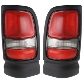 For Dodge Pickup Tail Light 1994-2002 Pair Driver and Passenger Side CAPA Certified CH2800122C