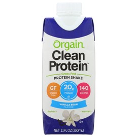 Orgain Whey Protein Shake Vanilla Bean, 11 oz