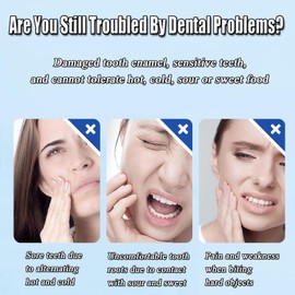 7.5% Hydroxyapatite Toothpastes for Enamel Protection and Tooth Strengthening,Fluoride-Free Toothpaste, Toothpaste for Sensitive Teeth, Gentle and Effective Formula(2pcs x 4.23oz)