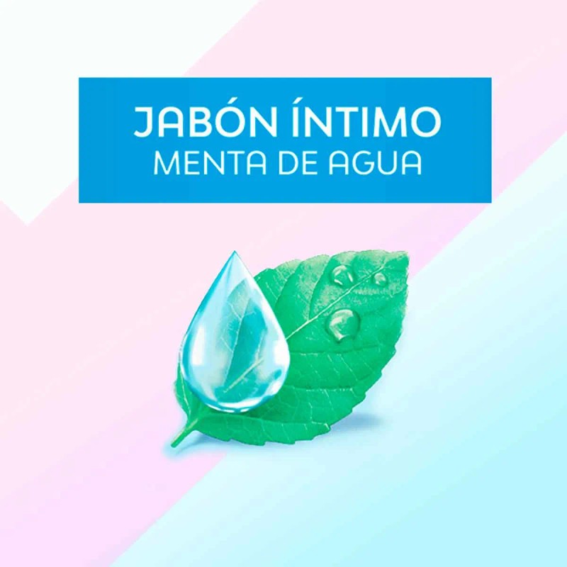 "Jabón Íntimo Líquido Saba V-Fresh con Menta de Agua| pH