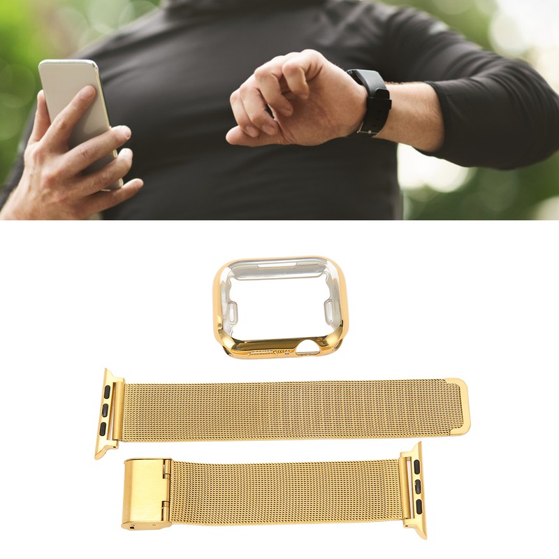 Watch Band Strap Scratch Resistant Watch Protective Case Replacement Accessory